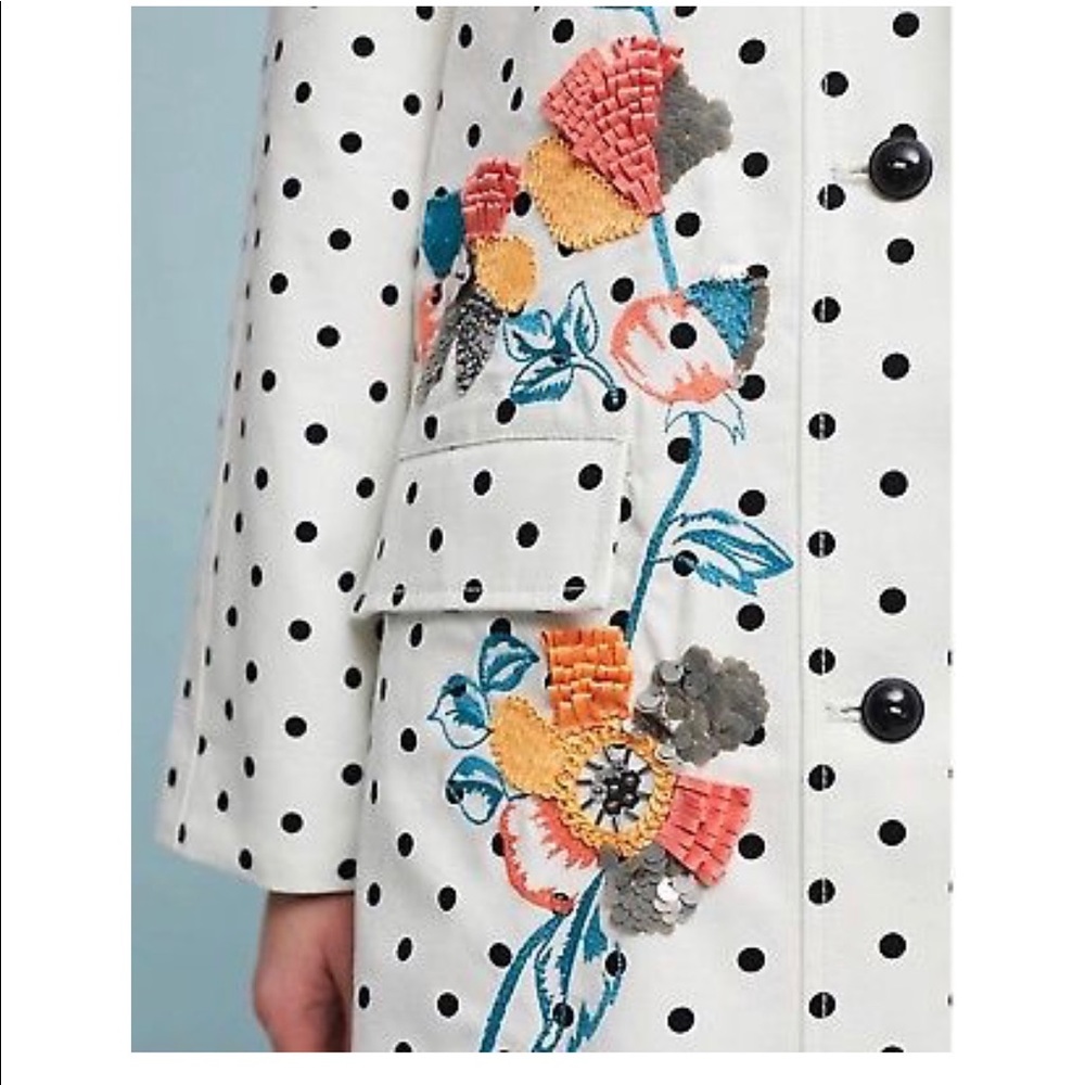 Anthropologie Pea Coat Size S NWT - Picture 5 of 7